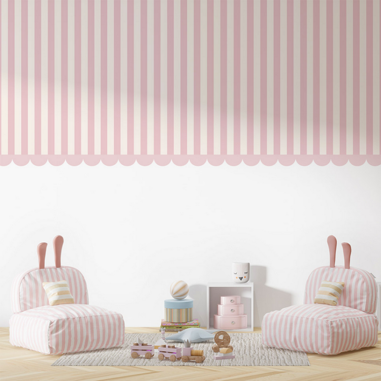 Naklejka do pokoju dziecka Lamperia - Shake The Colors "Strawberry Cake" 100 cm