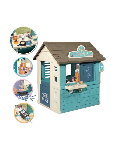 Smoby Sweety Corner domek dla dzieci z akcesoriami lodziarnia