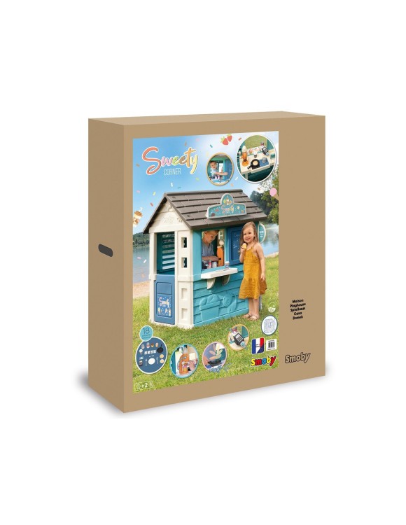 domek dla dzieci do ogrodu Smoby Sweety Corner z lodami