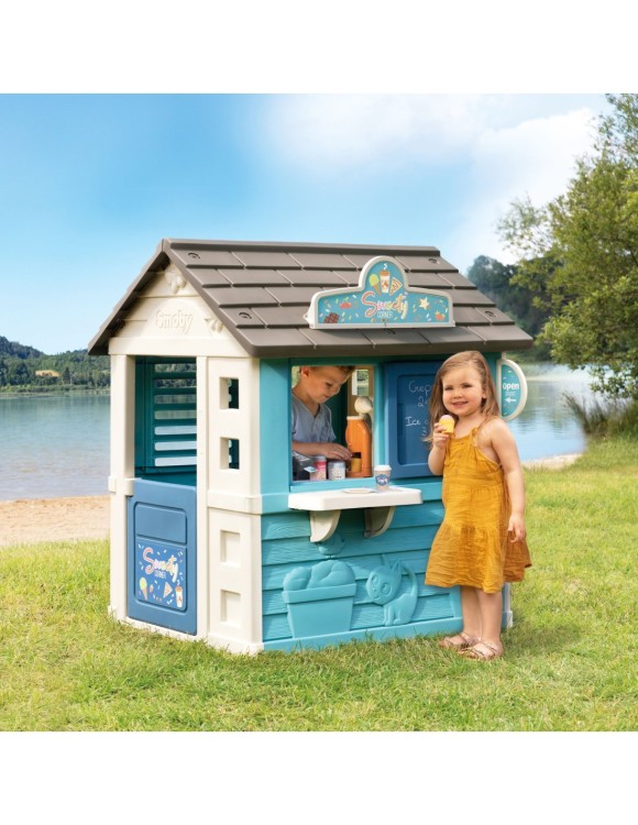 domek dla dzieci do ogrodu Smoby Sweety Corner z lodami