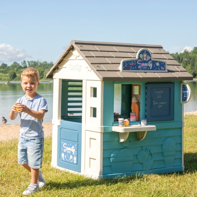 domek ogrodowy dla dzieci Smoby Sweety Corner lodziarnia