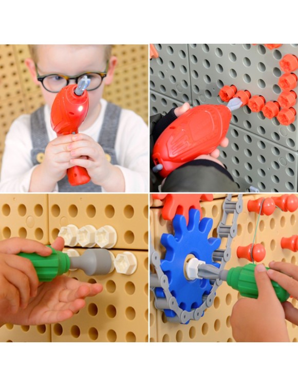 zestaw narzędzi dla dzieci Masterkidz do konstrukcji STEM