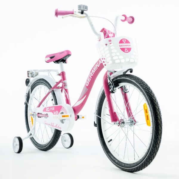 rower dziecięcy 20 cali germina dziewczęcy