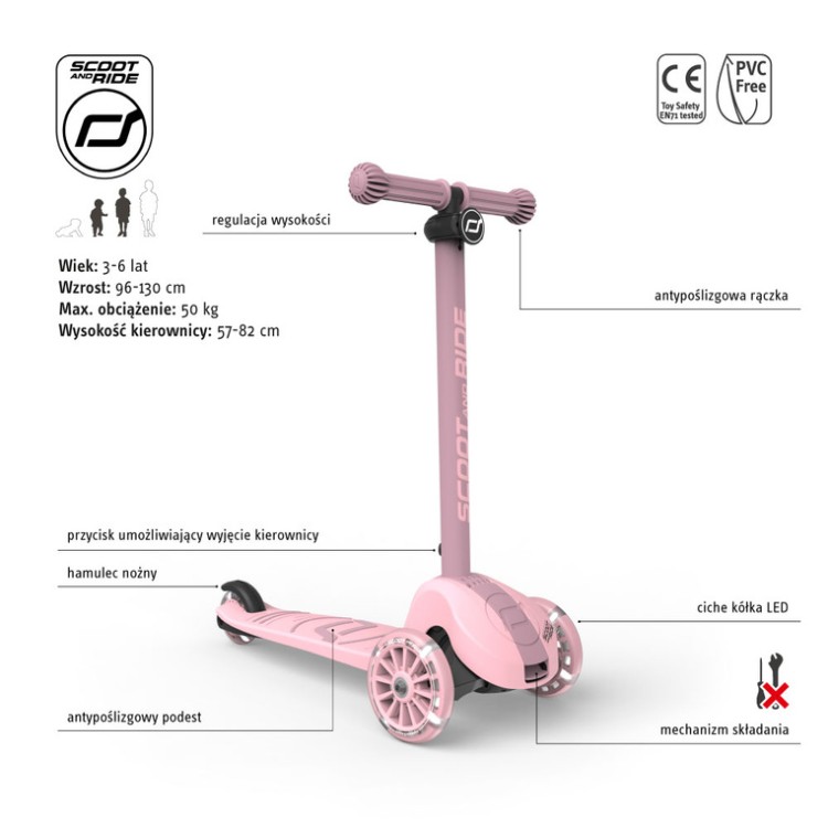 hulajnoga scoot and ride highwaykick 3s dla dzieci