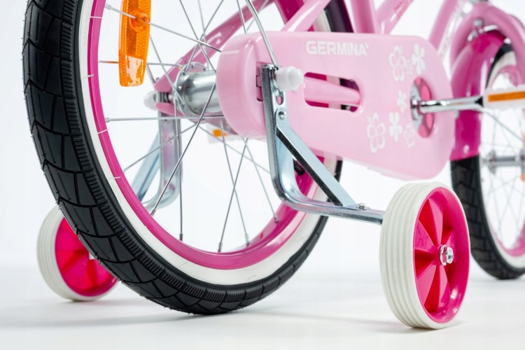 Rower dla dziecka BMX 16" cali Różowy z Koszykiem - PREZENT DLA DZIECKA