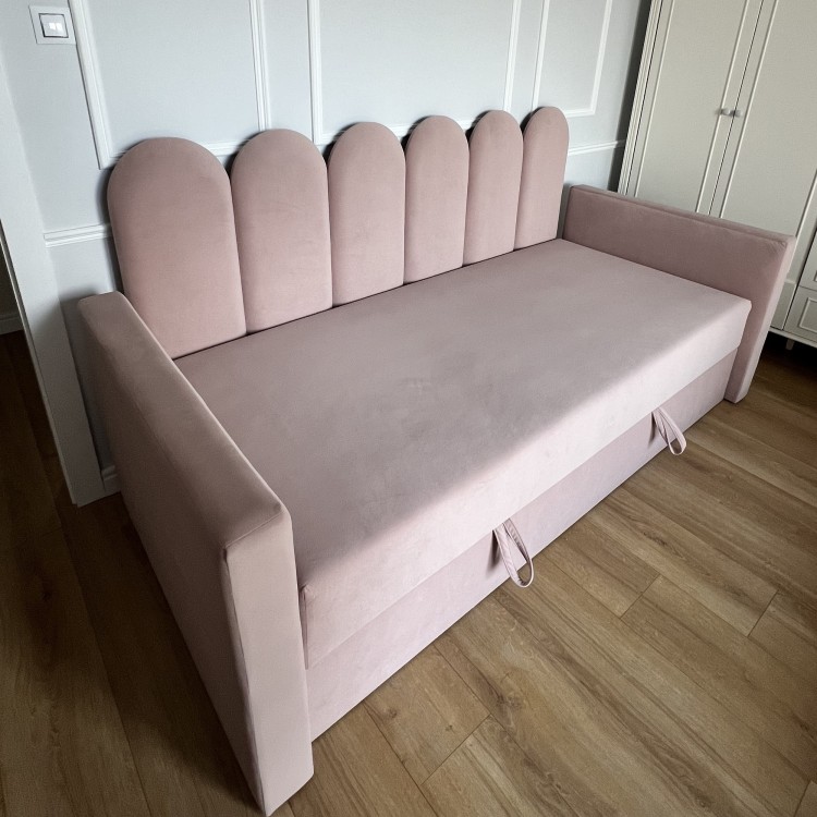 łóżko tapicerowane Alia IIi matt velvet 61