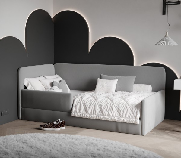 Prezentowane łóżko wykonane jest w tkaninie SOLO 266