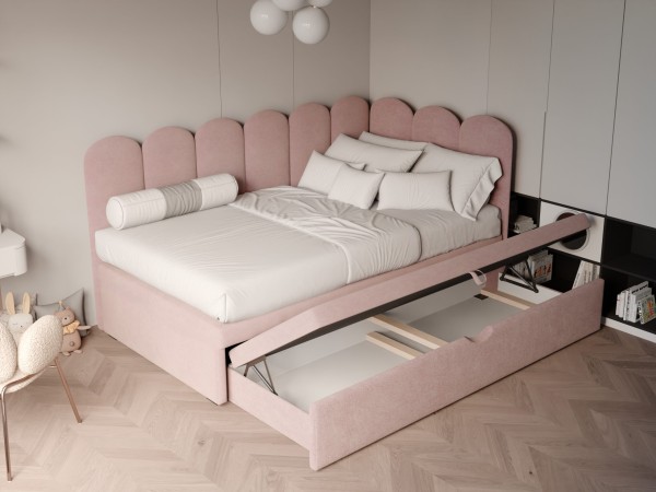 Prezentowane łóżko wykonane jest w tkaninie CHILL ME 14