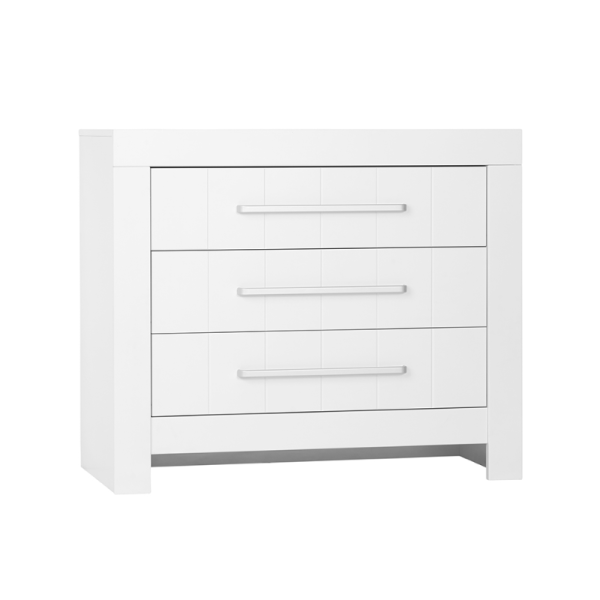 Komoda 3-szufladowa Calmo do pokoju dziecka, MDF i laminat