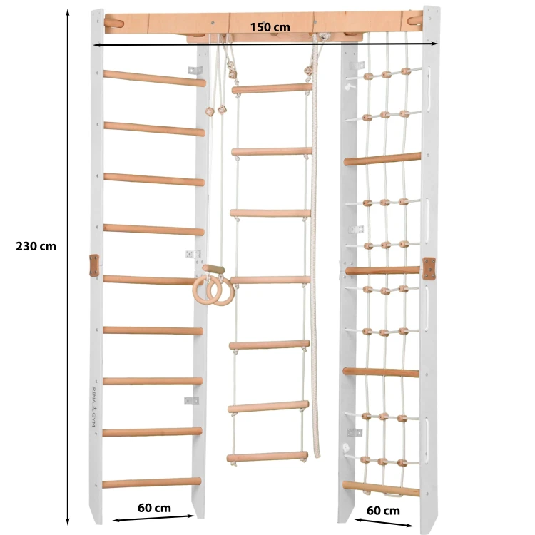 rinagym spr corner drabinka gimnastyczna z siatką
