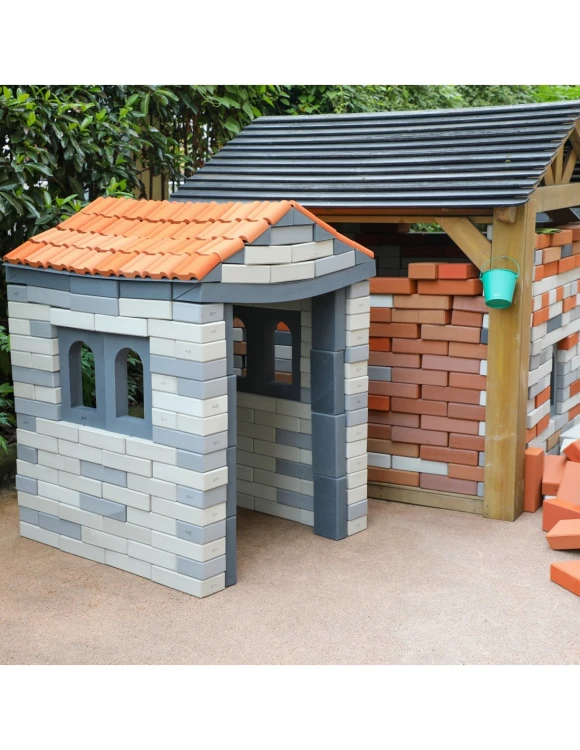 CLASSIC WORLD EDU Mega Klocki Cegiełki Konstrukcyjne Miękkie do Budowania EVA 90 szt.