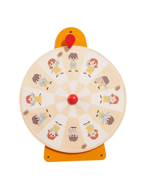 VIGA Tablica Ścienna Koło Pokaż Emocje Certyfikat FSC Montessori