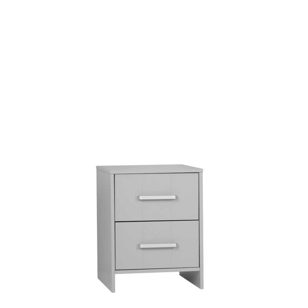 Szafka nocna Calmo szara z przodu