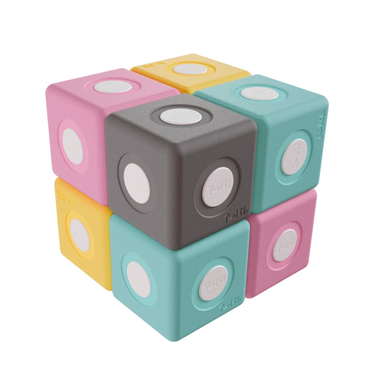 klocki magnetyczne piankowe TUKI SMART dla dzieci, zestaw sensoryczny do przedszkola i terapii integracji sensorycznej