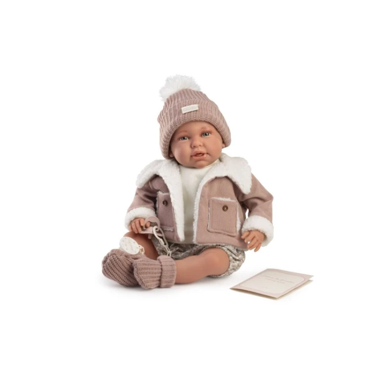 Lalka Daniela Reborn 52 cm Antonio Juan realistyczna lalka niemowlę z ubrankami