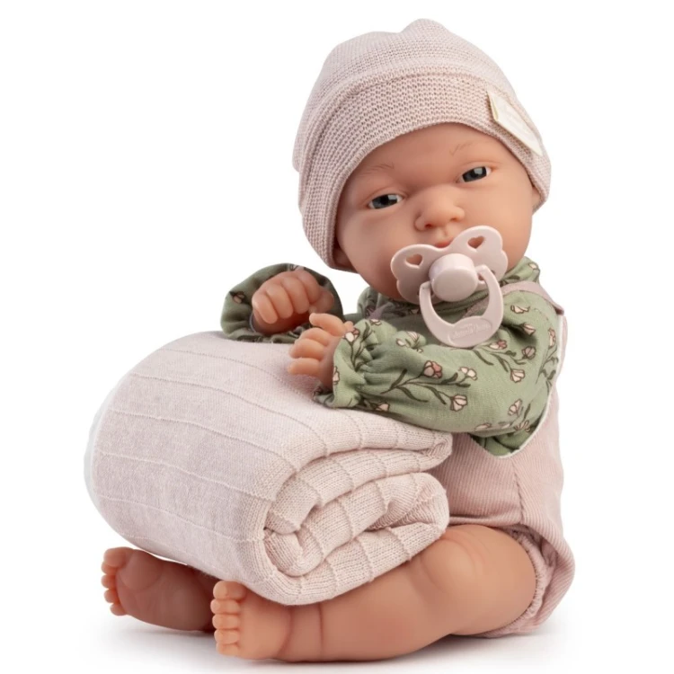 lalka Toneta Antonio Juan 60151 bobas 33 cm z poduszką i ubrankiem