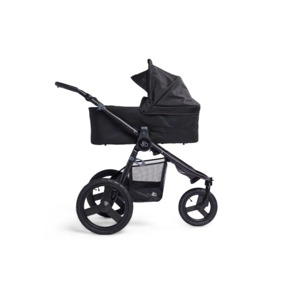 gondola Bumbleride do wózka Era Indie Speed dla niemowlaka z daszkiem UPF 45 i materacem