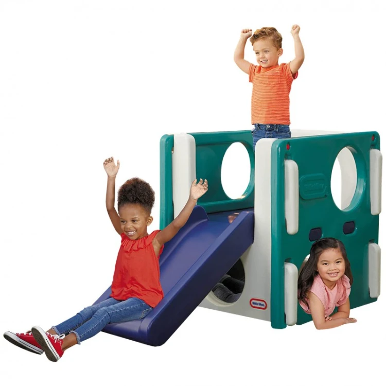 małpi gaj Little Tikes niebiesko zielony plac zabaw