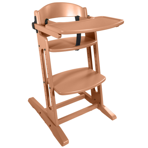 krzesełko BabyDan DanChair z tacką DanTray drewniane