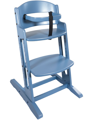 krzesełko BabyDan DanChair cornflower blue z tacką DanTray