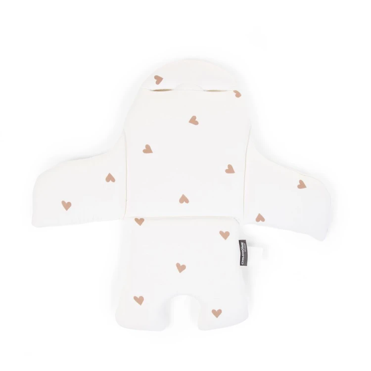 Childhome Dwustronny ochraniacz do krzesełka Evolu 2 Jersey Hearts