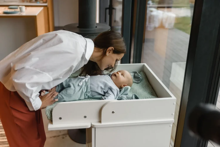 Komoda z przewijakiem biała