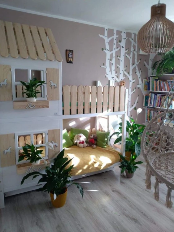 DOMEK ŁÓŻKO DREAM BEDS - WIZUALIZACJA