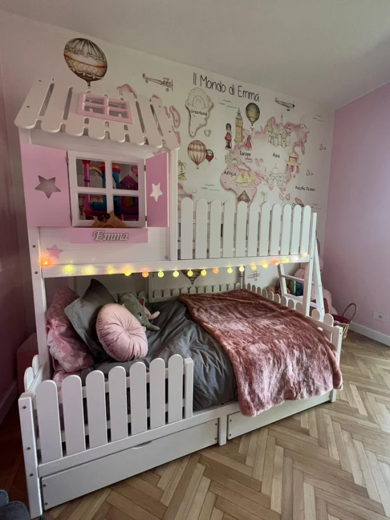DOMEK ŁÓŻKO DREAM BEDS - WIZUALIZACJA