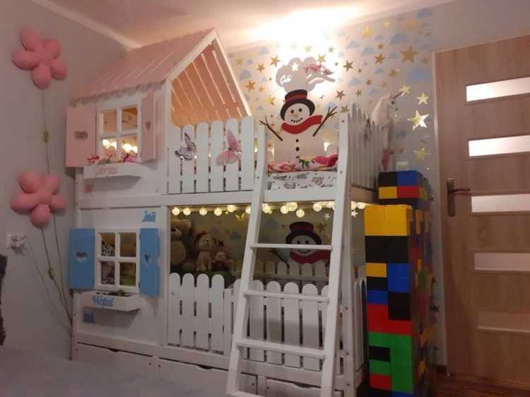 DOMEK ŁÓŻKO DREAM BEDS - WIZUALIZACJA