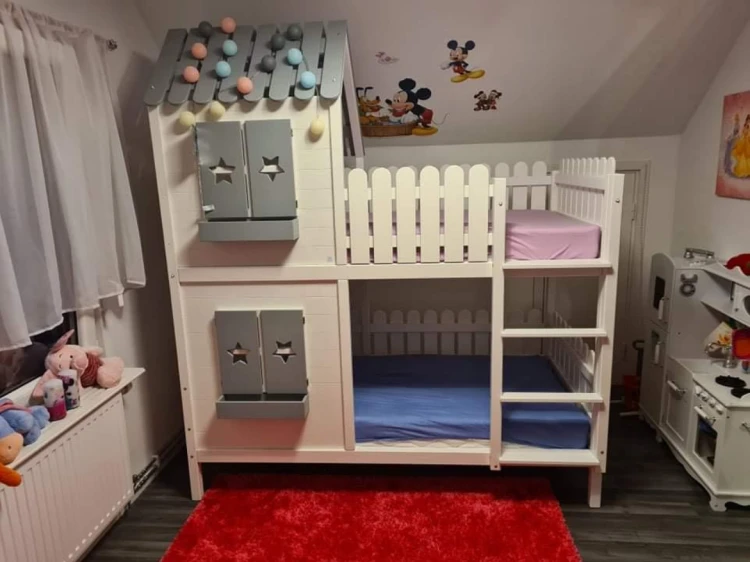 DOMEK ŁÓŻKO DREAM BEDS - WIZUALIZACJA