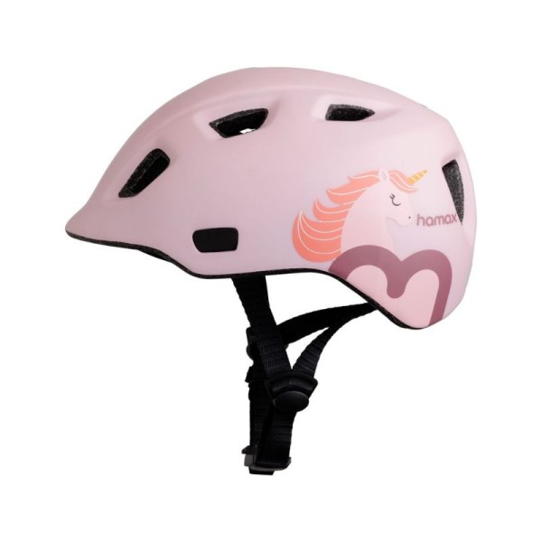 dziecięcy kask rowerowy Hamax Thundercap z regulacją i magnetycznym zapięciem