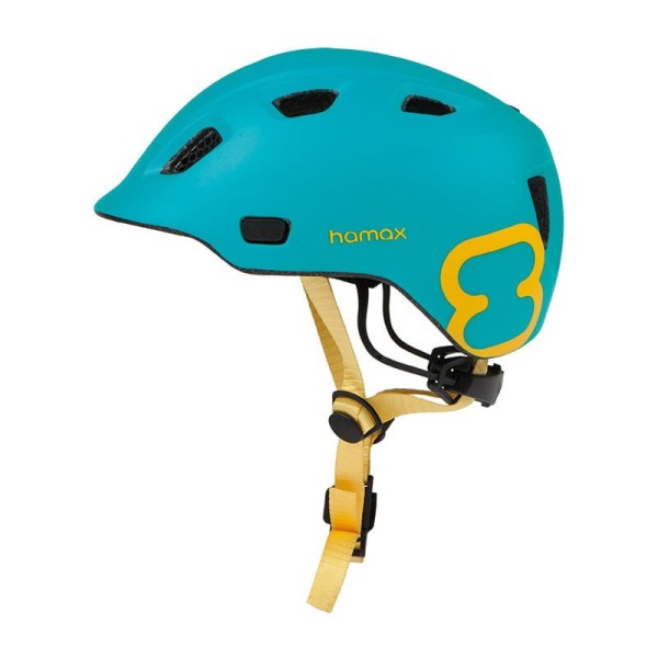 dziecięcy kask rowerowy Hamax Thundercap z regulacją i magnetycznym zapięciem