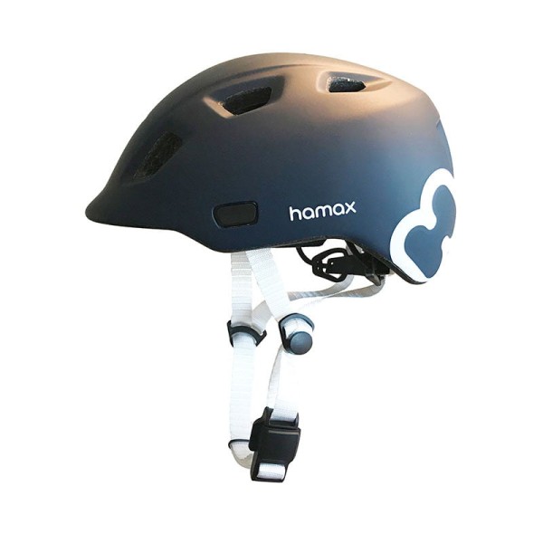 dziecięcy kask rowerowy Hamax Thundercap z regulacją i magnetycznym zapięciem