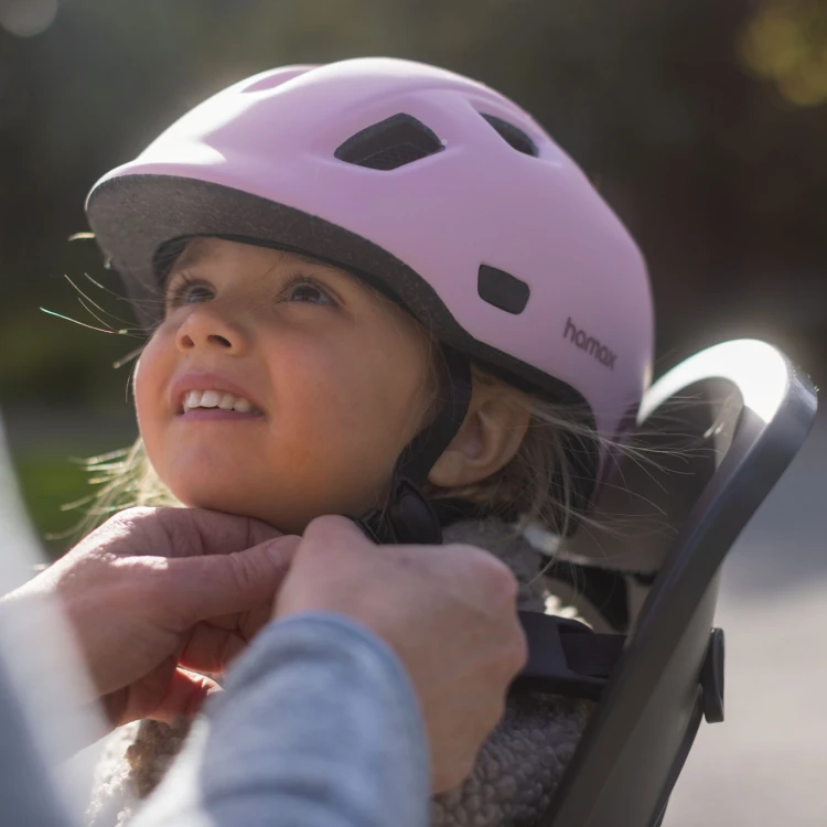 kask rowerowy dziecięcy Hamax Thundercap 52-56 cm z regulacją i magnetycznym zapięciem