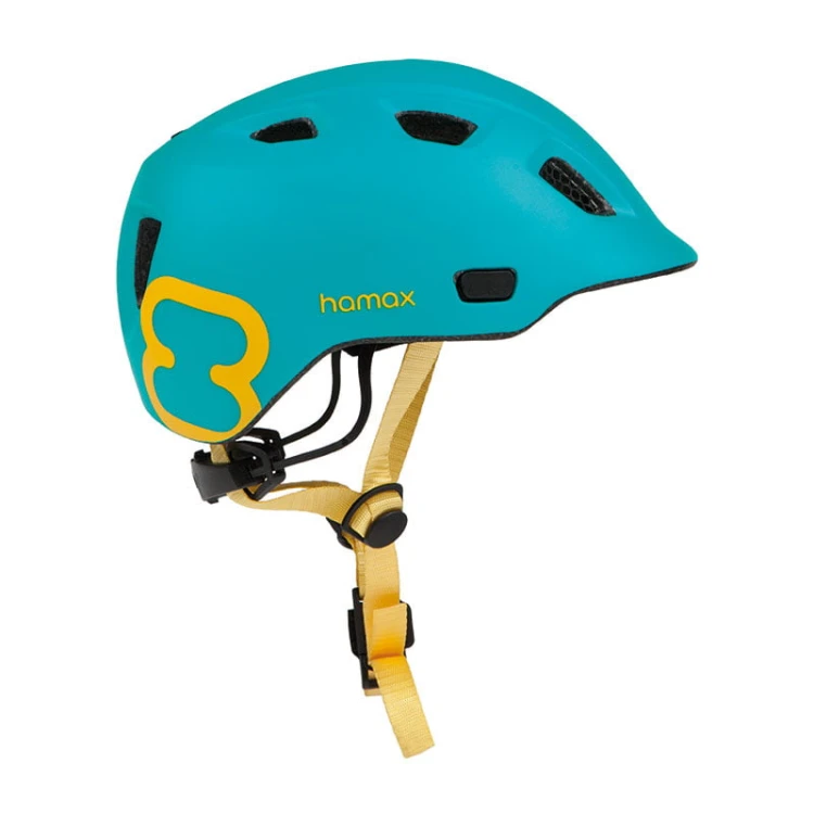 kask rowerowy dziecięcy Hamax Thundercap 52-56 cm z regulacją i magnetycznym zapięciem