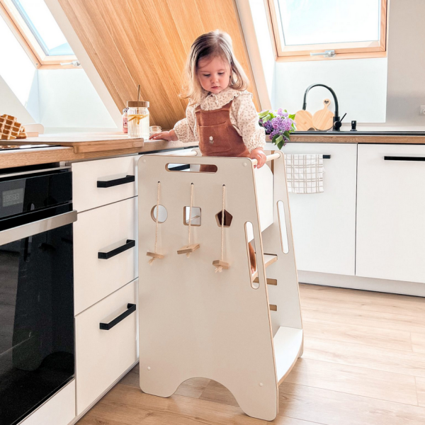 Kitchen helper dla dzieci SORTER biały