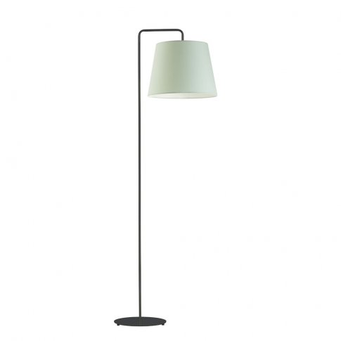 Miętowa lampa stojąca RIJAD w nowoczesnym pokoju dziecięcym