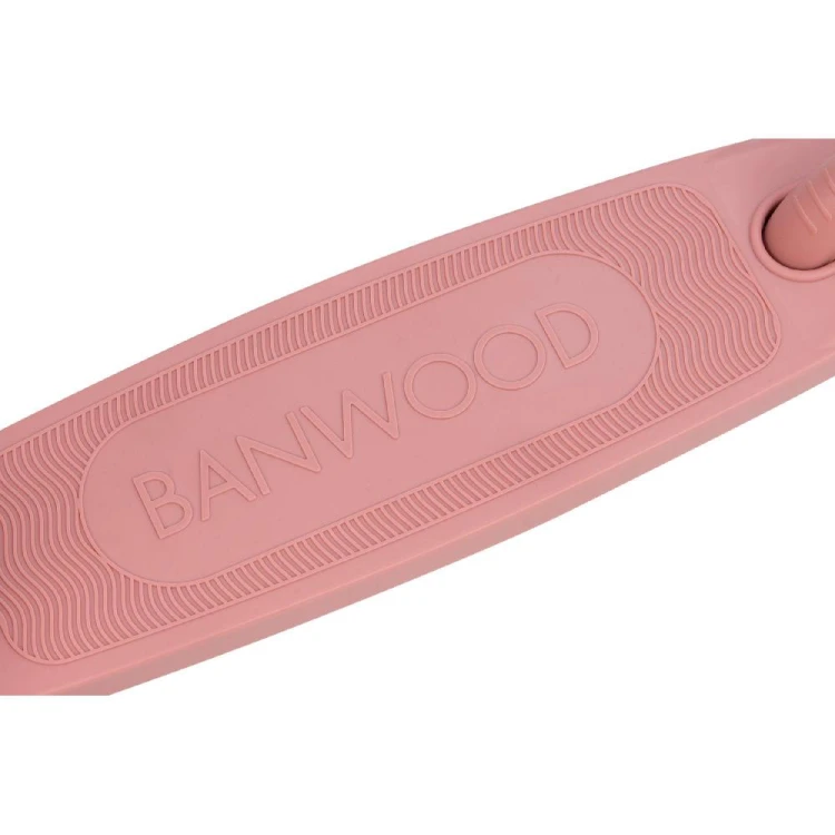 Ekologiczna hulajnoga dziecięca Banwood Eco z koszykiem Pin & Ride