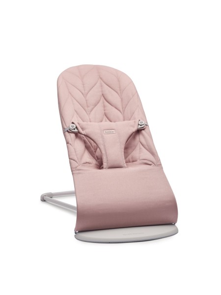 Ergonomiczny leżaczek BabyBjörn Bliss w kolorze zgaszonego różu