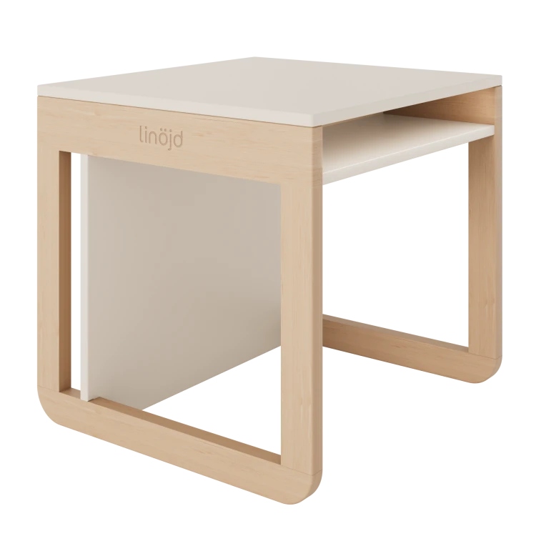 Drewniany modułowy mebel Montessori