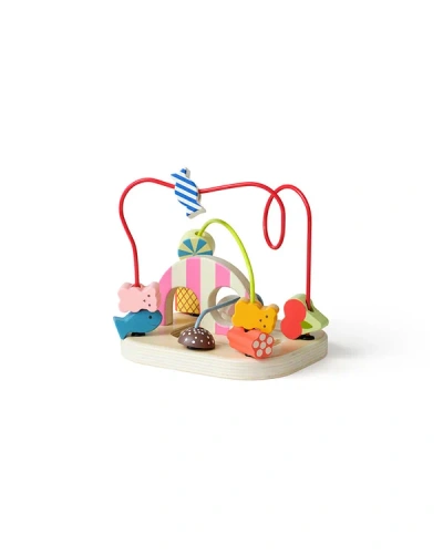 KID'S CONCEPT Edukacyjna pętla labirynt – drewniana przeplatanka Montessori
