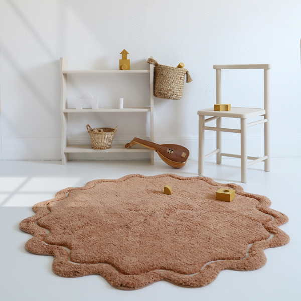 Dywan dziecięcy okrągły SWEET APRIL TOFFEE 110cm