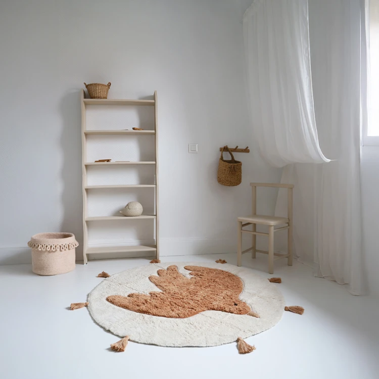 Dywan dziecięcy okrągły BOHOBIRD TOAST 110cm