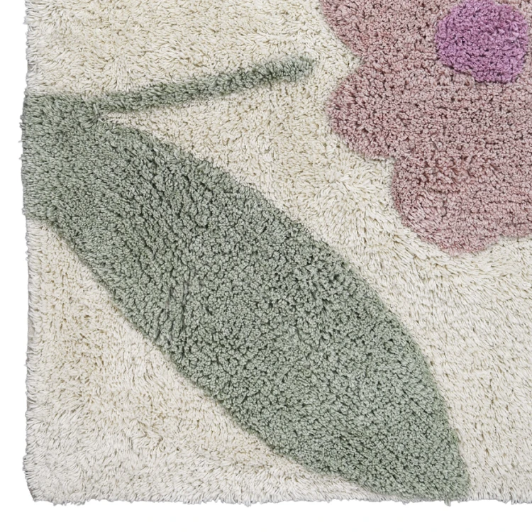 Dywan dziecięcy SUNNY FLOWERS ROSE 100x150cm