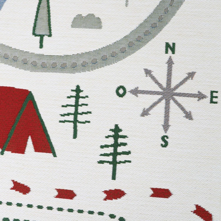 Mata dywanowa do zabawy dla dzieci LITTLE CAMPER 123x180cm