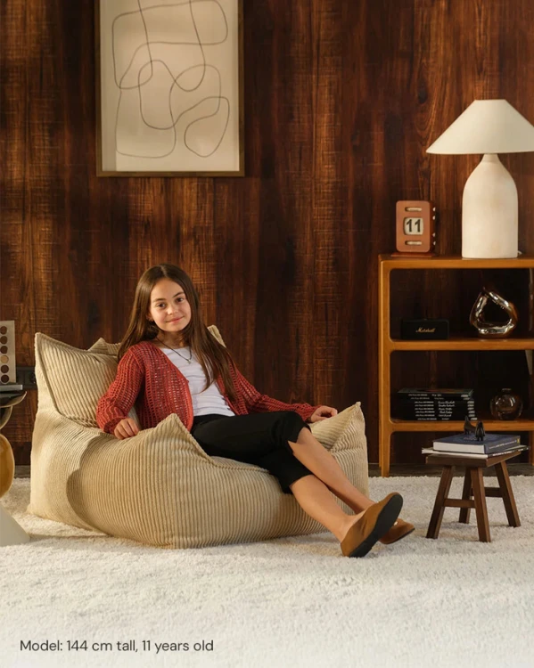 Pufa dla nastolatków Brown Sugar Club Chair