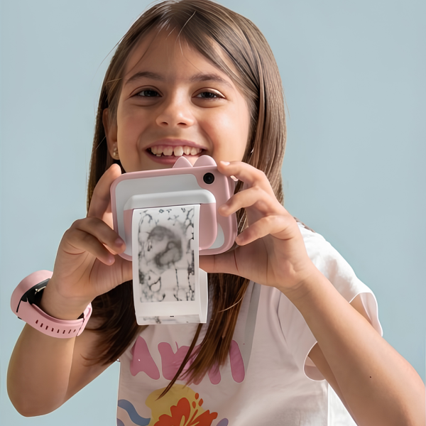 Kiddoboo FotoFun 1 Pink aparat dla dzieci z drukarką