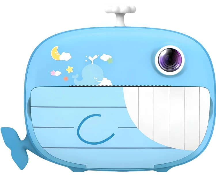 Aparat dla dzieci Kiddoboo FotoFun 2 Whale Blue
