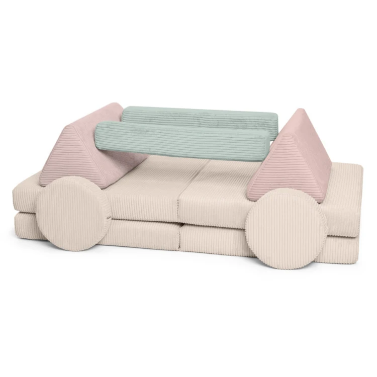 Modułowa sofa do pokoju dziecka plac zabaw Pure CORDUROY Lollipop