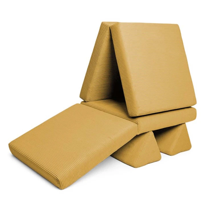 Modułowa sofa do pokoju dziecka plac zabaw Pure CORDUROY Honey